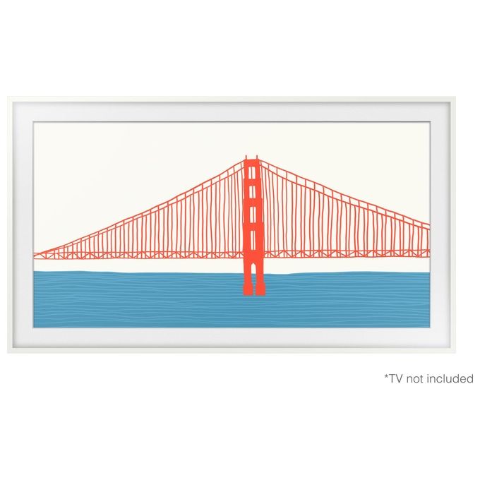 Samsung VG-SCFA43WTBXC Cornice 43'' Frame 2021 Bianca