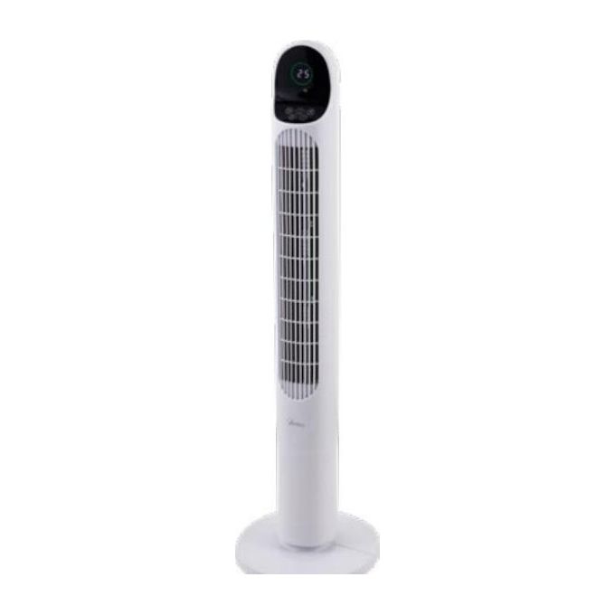 Ardes AR5T1000 Ventilatore a Torre Alta 100cm con Telecomando Timer e 3 Velocita' Oscillazione Automatica Bianco