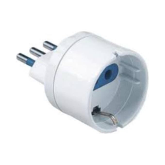 Redline Adattatore Spina 16A 2P+T Bianco