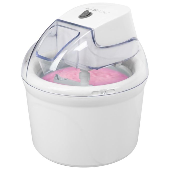 Clatronic ICM 3764 Macchina per Gelato 1.5 Litri Bianco