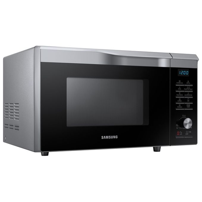 Samsung MC28M6085KS Microonde Combinato  capacita' 28 Litri 900 W Cottura Ventilata HotBlast Funzione Vapore Display LED Argento
