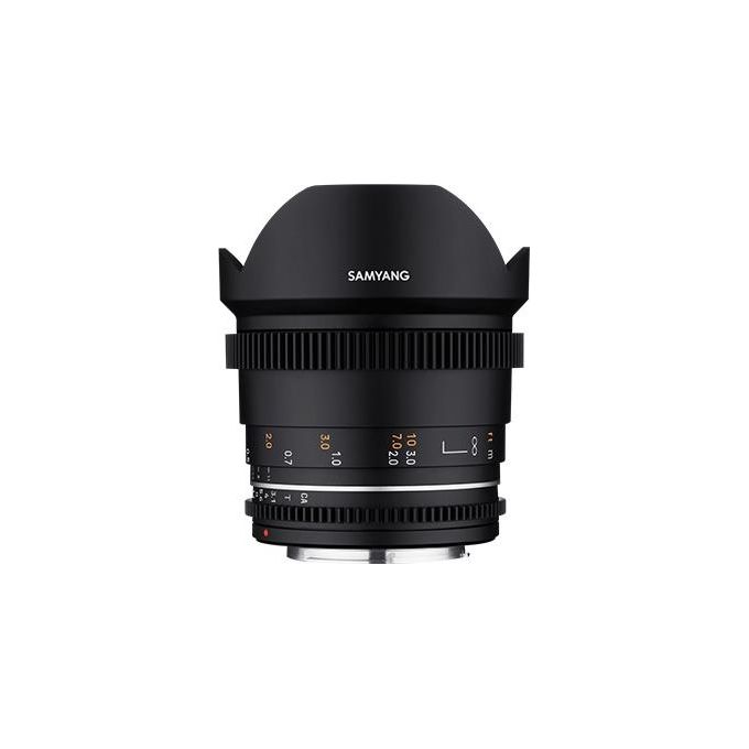 Samyang MF 14 mm T31 VDSLR MK2 Fuji X Obiettivo Ultra Ampio T3.1 Cine-e Video per Fuji X Mount