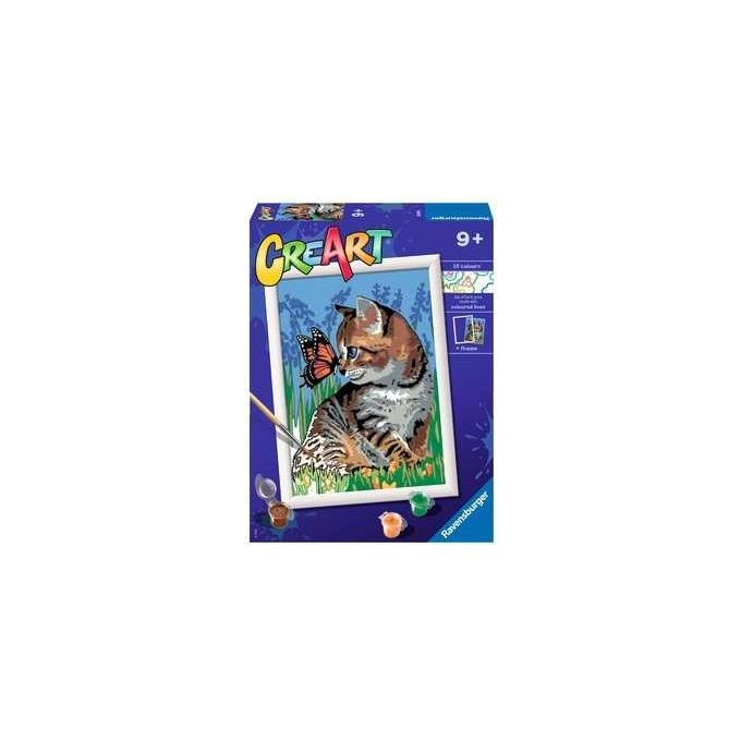 Ravensburger CreArt Serie D Gattino e Farfalla