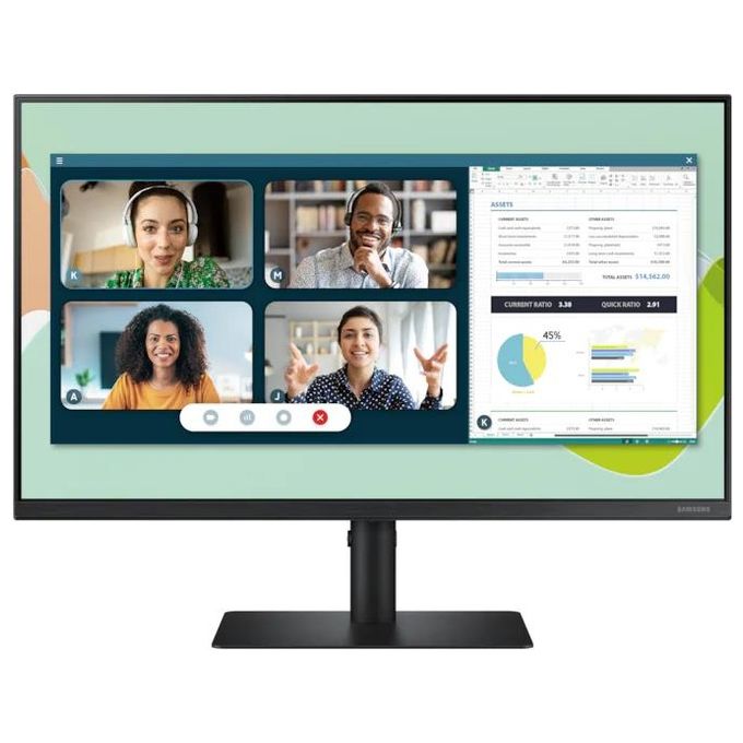 SAMSUNG Monitor LED IPS LS24A400VEU 190x1080 Full HD Tempo di Risposta 5 ms