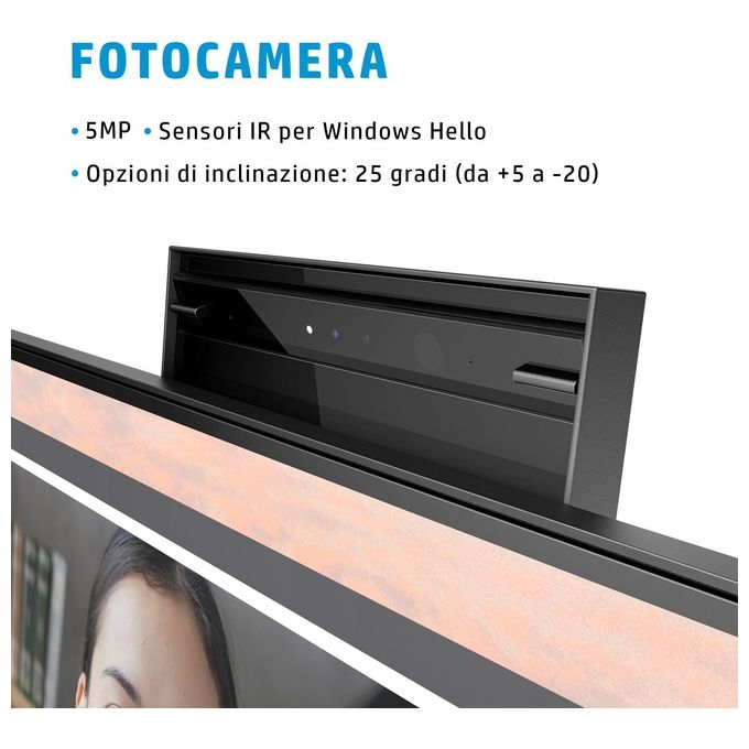 [ComeNuovo] HP Monitor Flat 23.8'' E24mv G4 1920x1080 Pixel Full Hd Tempo di risposta 5 ms