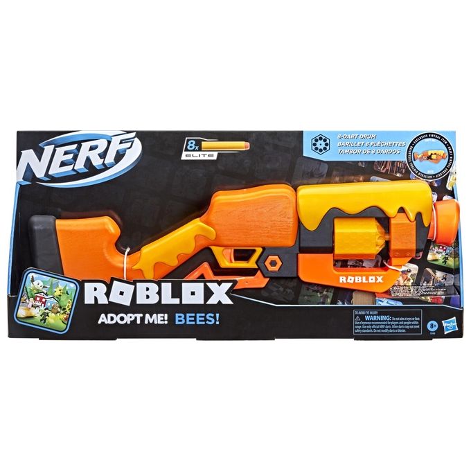 Hasbro Fucile Giocattolo Nerf Blaster Roblox Adopt Me! BEES!