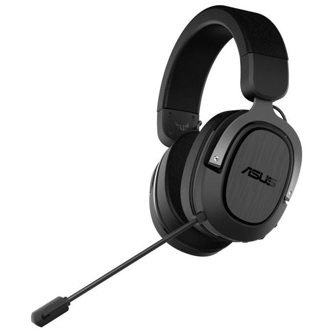 ASUS TUF Gaming H3 Cuffie Gaming Wireless, Surround Sound 7.1, Driver da 50mm, Durata della Batteria 15 Ore, Design Leggero, USB-C, Compatibile con PC, PS5, Switch e Dispositivi Mobile, Nero, Unica