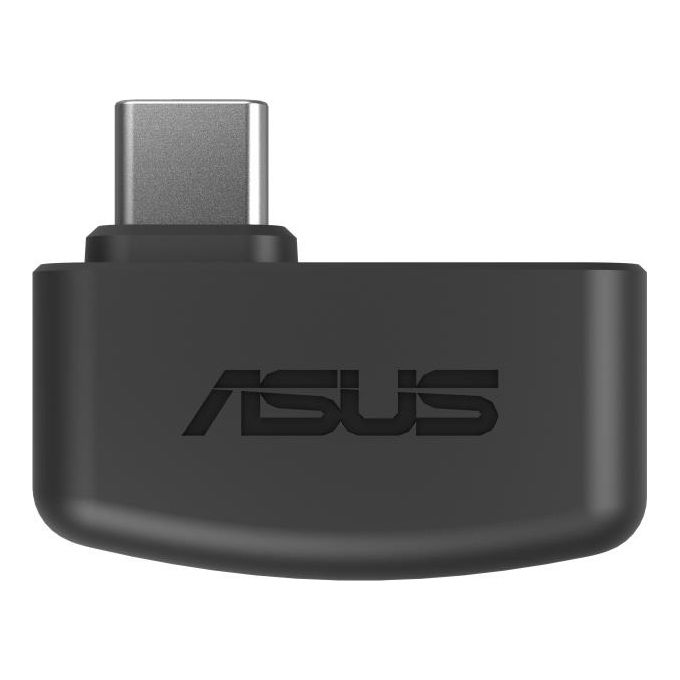 ASUS TUF Gaming H3 Cuffie Gaming Wireless, Surround Sound 7.1, Driver da 50mm, Durata della Batteria 15 Ore, Design Leggero, USB-C, Compatibile con PC, PS5, Switch e Dispositivi Mobile, Nero, Unica