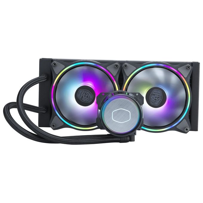 Cooler Master MasterLiquid ML240 Illusion ARGB CPU Liquid Cooler Intel 1151-1200-2066 AMD AM3-AM4
