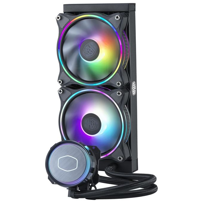 Cooler Master MasterLiquid ML240 Illusion ARGB CPU Liquid Cooler Intel 1151-1200-2066 AMD AM3-AM4
