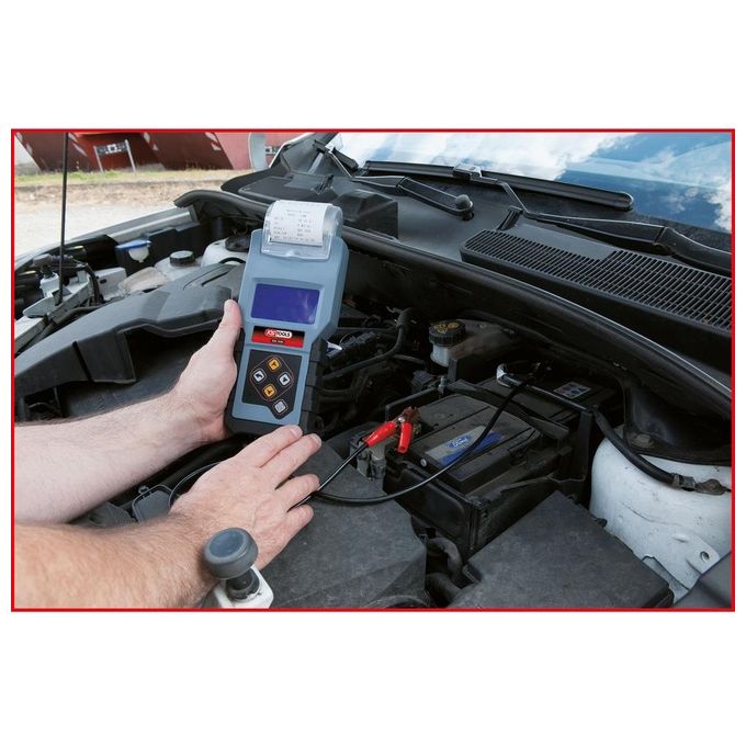 KS Tools 12V Tester per Batterie e Sistemi di Ricarica