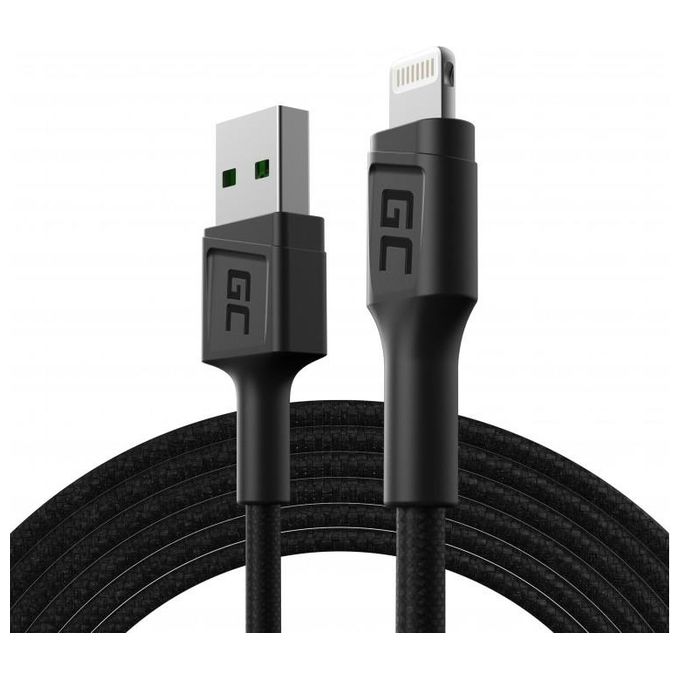 Green Cell Cavo Usb-A Lightning 200cm Quick