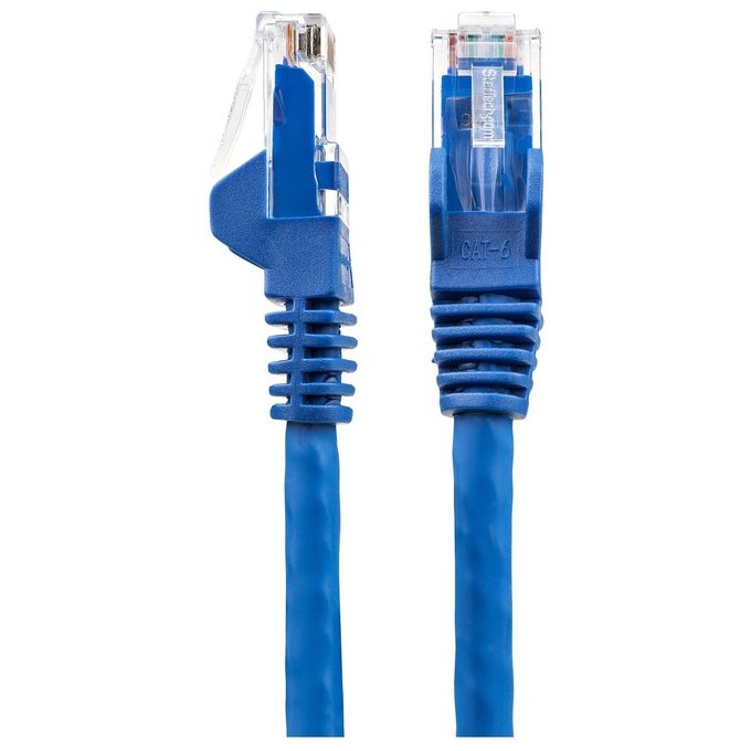 StarTech.com N6LPATCH1MBL Cavo di Rete Blu 1mt Cat6 U-Utp (Utp)