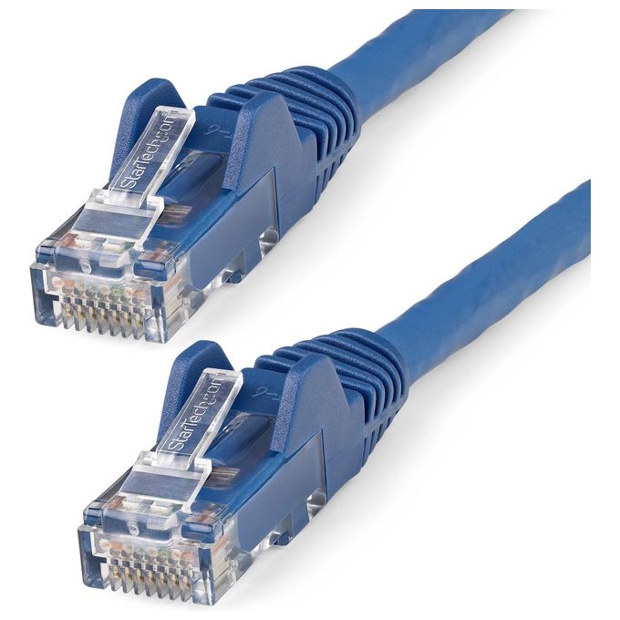 StarTech.com N6LPATCH1MBL Cavo di Rete Blu 1mt Cat6 U-Utp (Utp)