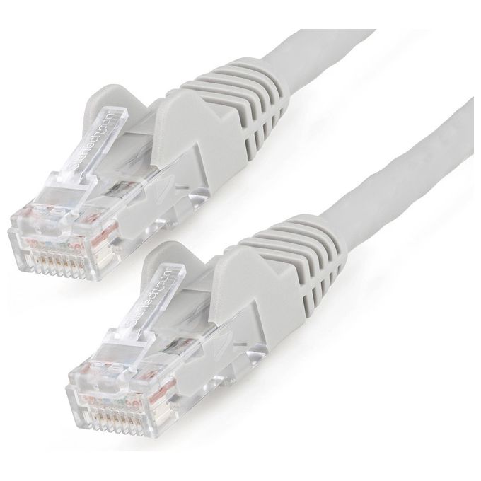 StarTech.com N6LPATCH1MGR Cavo di Rete Grigio 1mt Cat6 U-UTP UTP