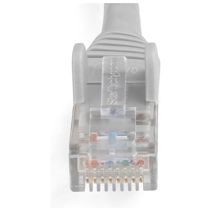 StarTech.com N6LPATCH1MGR Cavo di Rete Grigio 1mt Cat6 U-UTP UTP