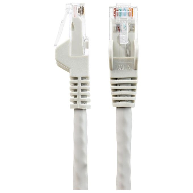 StarTech.com N6LPATCH3MGR Cavo di Rete Grigio 3mt Cat6 U-UTP UTP