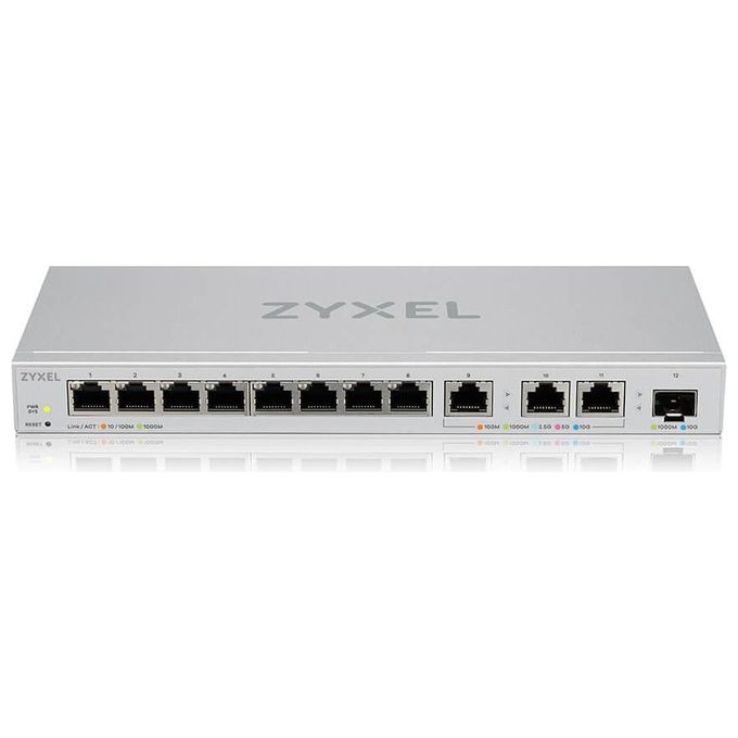 Zyxel XGS1250-12 Switch Gestito 10g Ethernet 100-1000-10000 Grigio