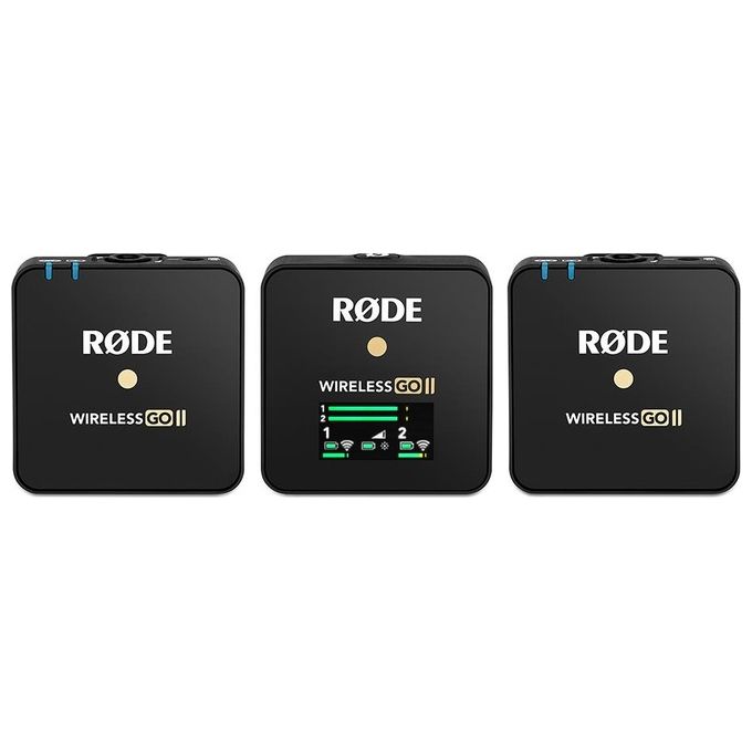 Rode Wireless GO II Radiomicrofono per Telecamera Nero