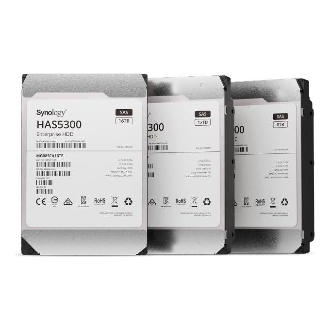Synology HAS5300-12T NAS Disco Rigido Interno 3.5'' 12Tb SAS