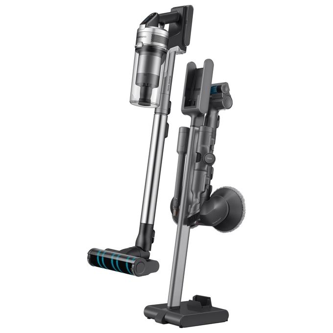 Samsung VS20R9048T3 Jet 90 Premium Scopa Elettrica senza Filo senza Sacchetto Capacita' 0,8 Litri Autonomia 60 minuti Motore Digital Inverter Silver