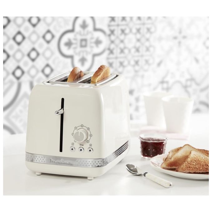 Moulinex Lt300 Toaster Soleil Tostapane 7 Livelli di Doratura Avorio