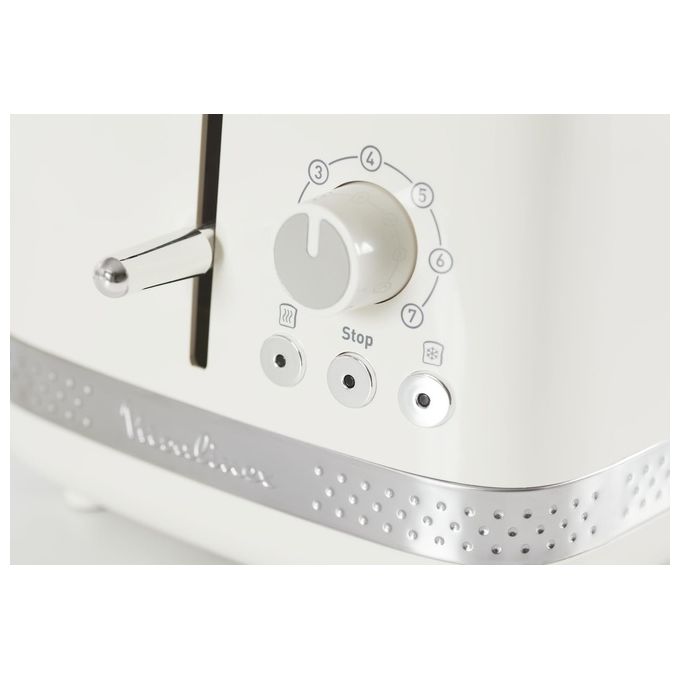 Moulinex Lt300 Toaster Soleil Tostapane 7 Livelli di Doratura Avorio