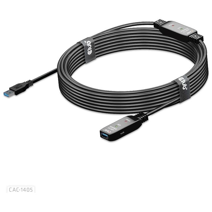 Club3d CAC-1405 Cavo USB 10mt USB 3.2 Gen 2 USB A Nero