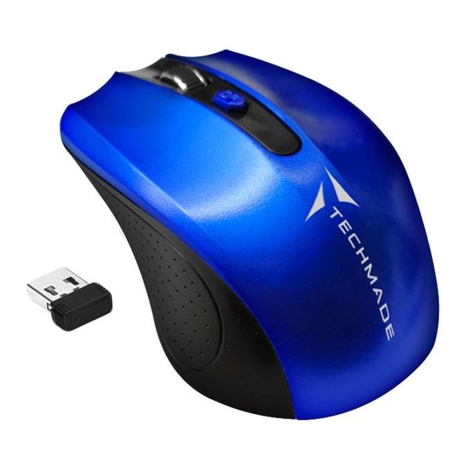 Techmade Mouse Wireless Blu