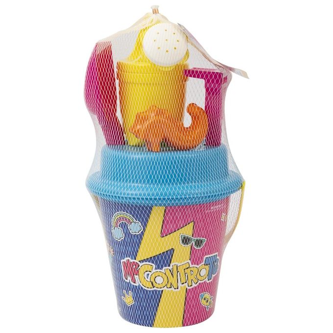 Giochi Preziosi Me Contro Te – Kit Mare Completo con Secchiello, Palette, Formine e Annaffiatoio, Gioco da Spiaggia per Bambini