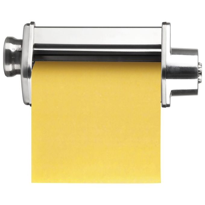 G3 Ferrari G20115 - Accessorio tirapasta per impastatrice, rullo in acciaio inox da 14 cm con 9 regolazioni, compatibile con Pastaio G20113-G20120-G20149, colore inox