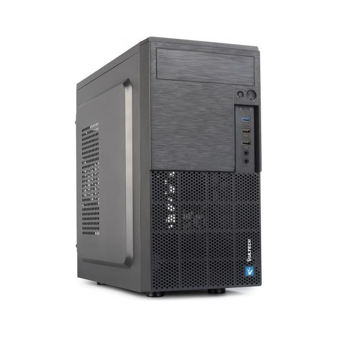 Vultech Case Micro-ATX con Alimentatore 1x Usb 3.0 e 2x Usb 2.0