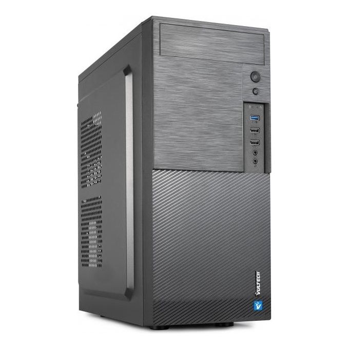 Vultech Case ATX con Alimentatore 1x Usb 3.0 e 2x Usb 2.0