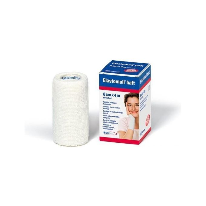 Benda Coesiva Elastomull Haft 4 M X 8 Cm conf. 10 pz.