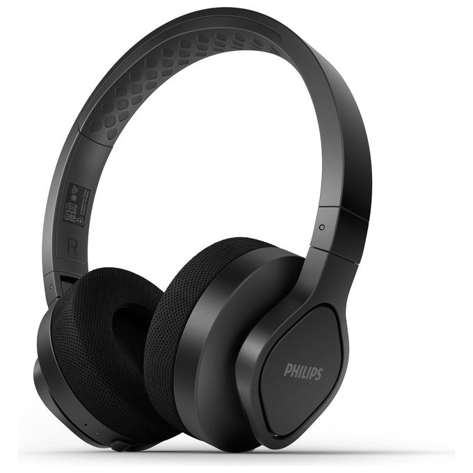 Philips TAA4216BK-00 Cuffie Sportive Wireless Bluetooth Nero
