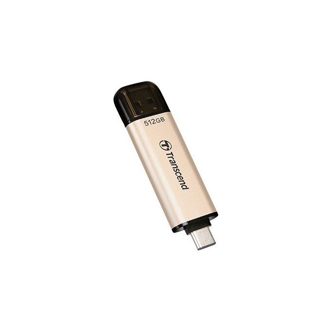 Transcend TS512GJF930C Pen Disk 512Gb Usb 3.2 Pen Drive Tlc High Speed Type-C