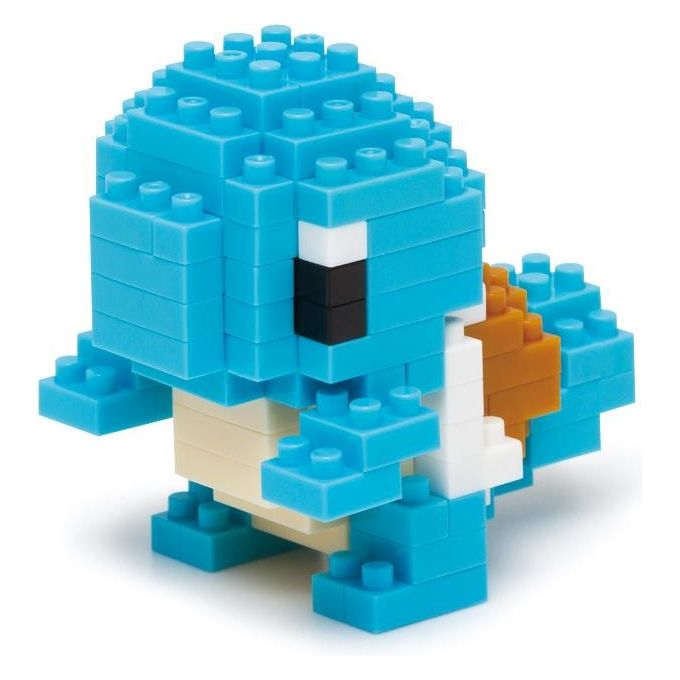 Nanoblock Pokemon Squirtle Mini Statuina in Mattoncini