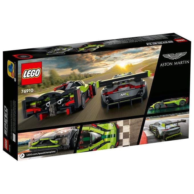 LEGO Speed Champion Aston Martin Valkyrie AMR Pro e Aston Martin Vanta
