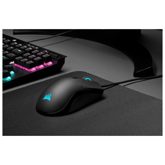 Corsair SABRE RGB PRO CHAMPION SERIES Mouse Gaming Ottico 18000DPI 6 Tasti Usb