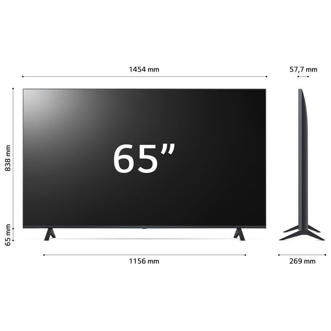 LG 65UR78006LK UHD Tv Led 65'' Serie UR78 4K 3 Hdmi Smart Tv 2023