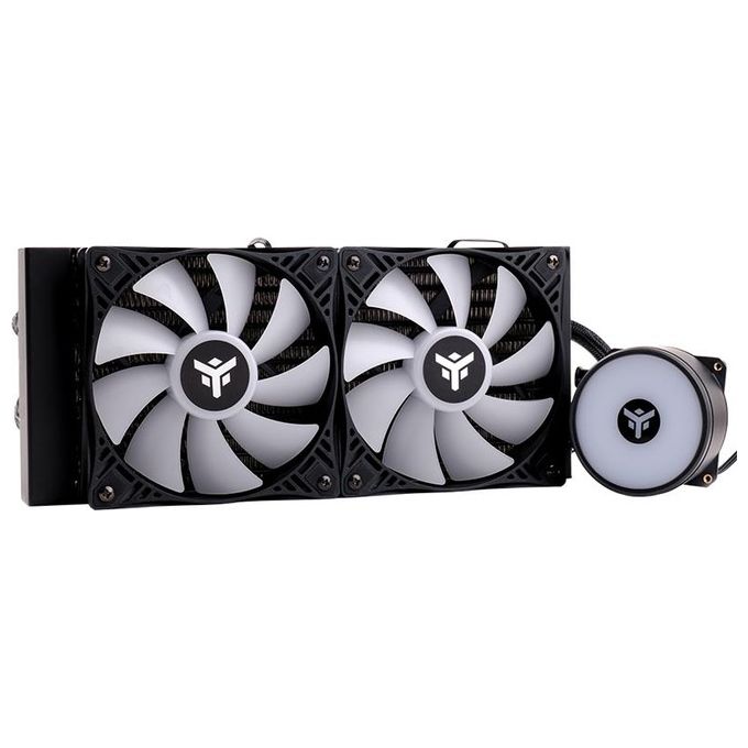 ITek EVOLIQ 240 Dissipatore a Liquido Rainbow 240mm Skt Universale PWM