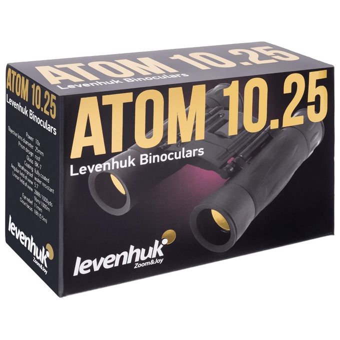 Levenhuk Atom Binocolo 10x25