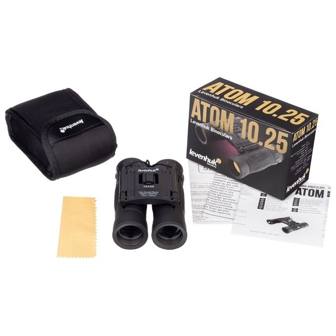 Levenhuk Atom Binocolo 10x25