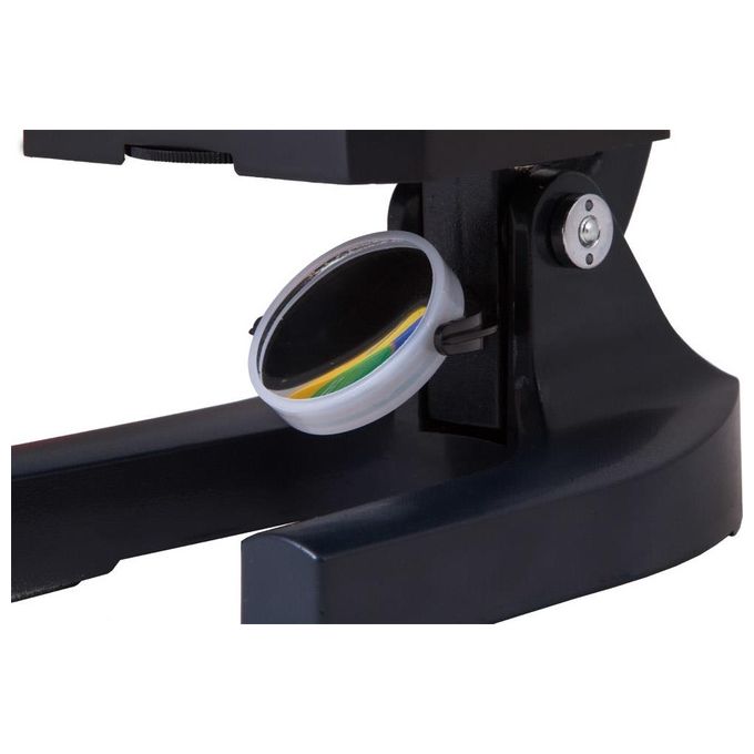 Levenhuk 2S NG Microscopio Monoculare con Specchio Piano-Concavo