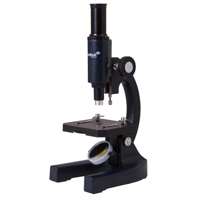 Levenhuk 2S NG Microscopio Monoculare con Specchio Piano-Concavo