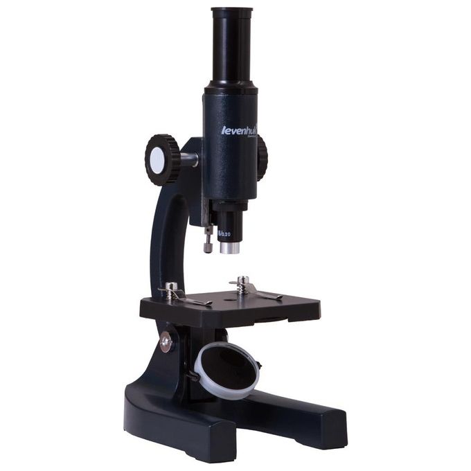 Levenhuk 2S NG Microscopio Monoculare con Specchio Piano-Concavo