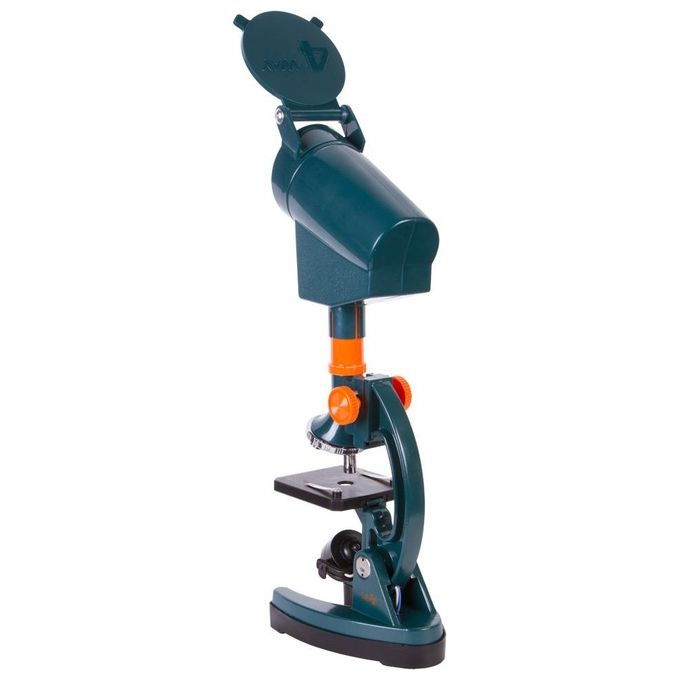Levenhuk LabZZ M3 Microscopio per Bambini con Proiettore e Custodia Kit 100 Accessori per Esperimenti Scientifici