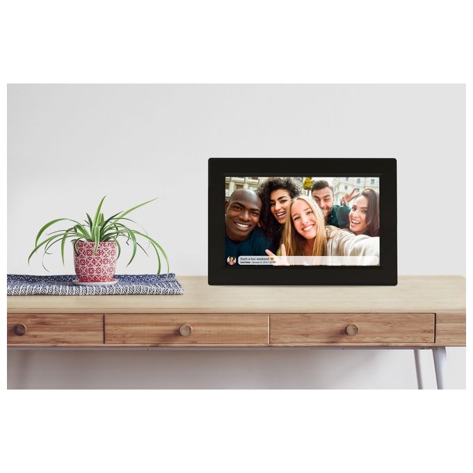 Denver Frameo PFF-1015 Cornice Digitale con Wi-Fi 10.1'' 16Gb Nero
