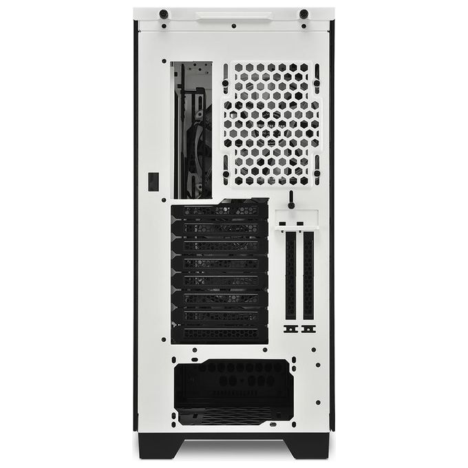 Sharkoon Elite Shark CA300H White Case Atx Vetro Temperato 8 Slot Espansione