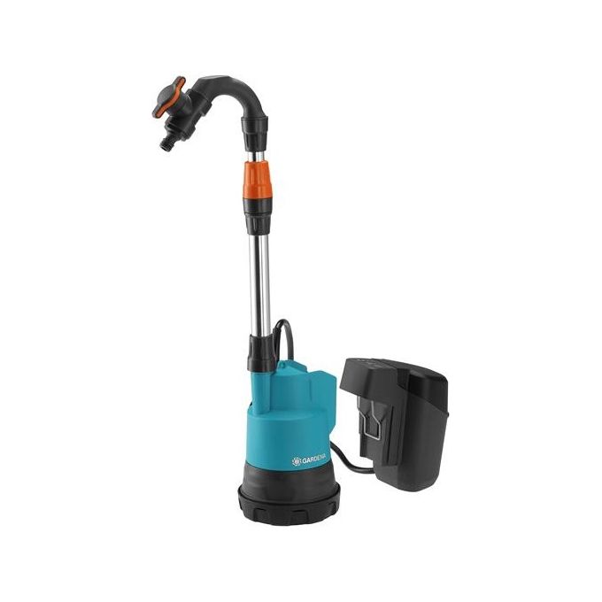 Gardena 2000-2 18V P4A Pompa a Cisterna Acqua Piovana a Batteria
